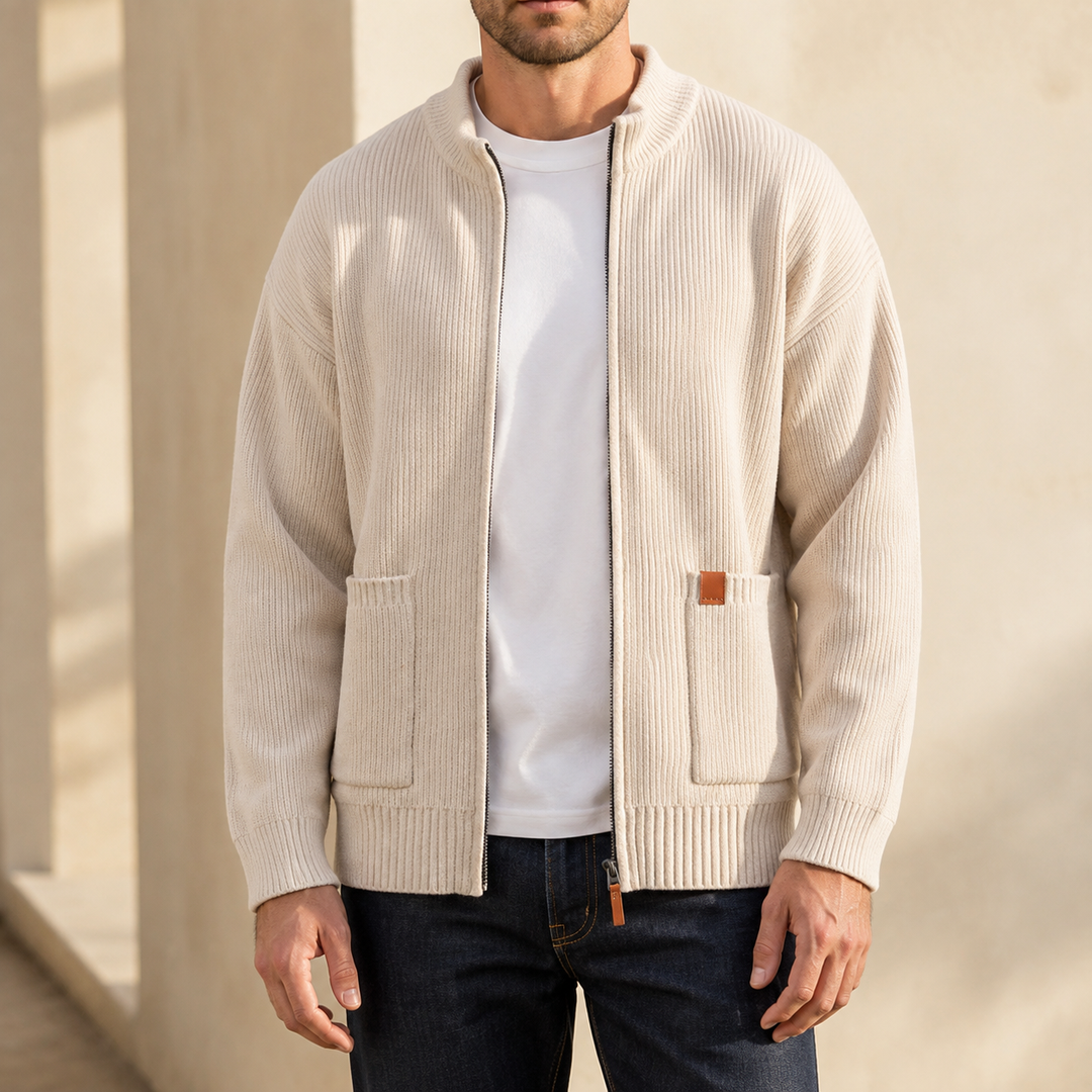 Bennett Ribbed Knit Jacket