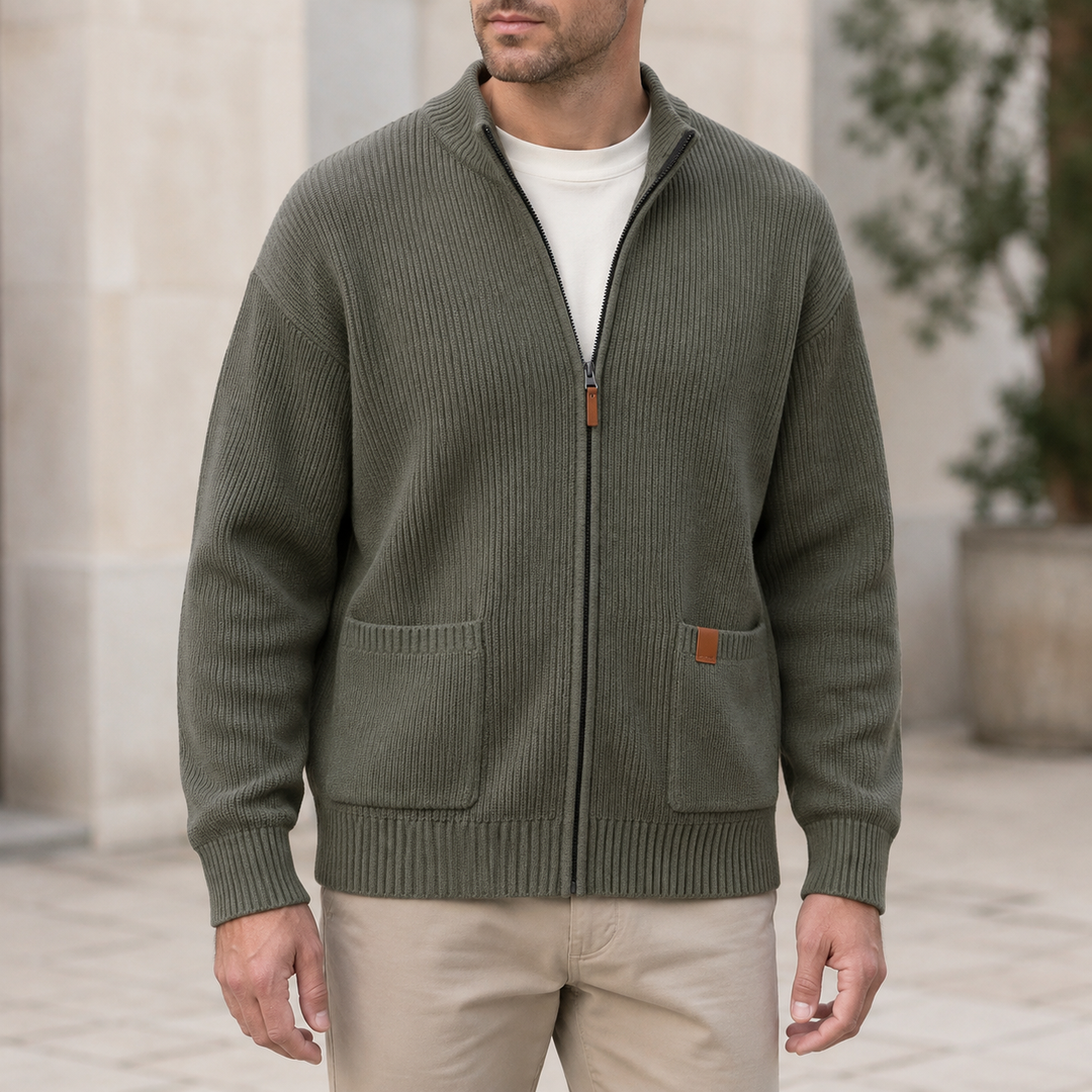 Bennett Ribbed Knit Jacket