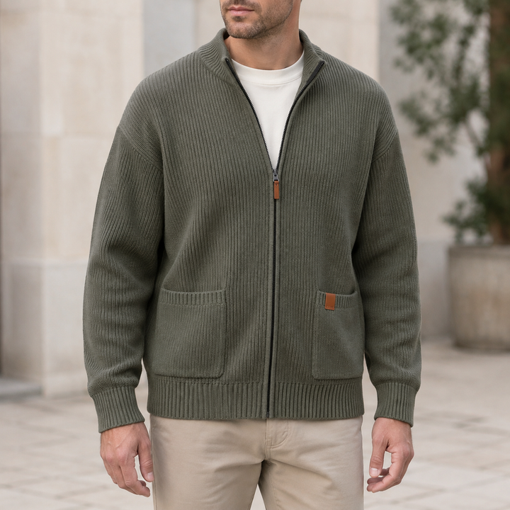 Bennett Ribbed Knit Jacket