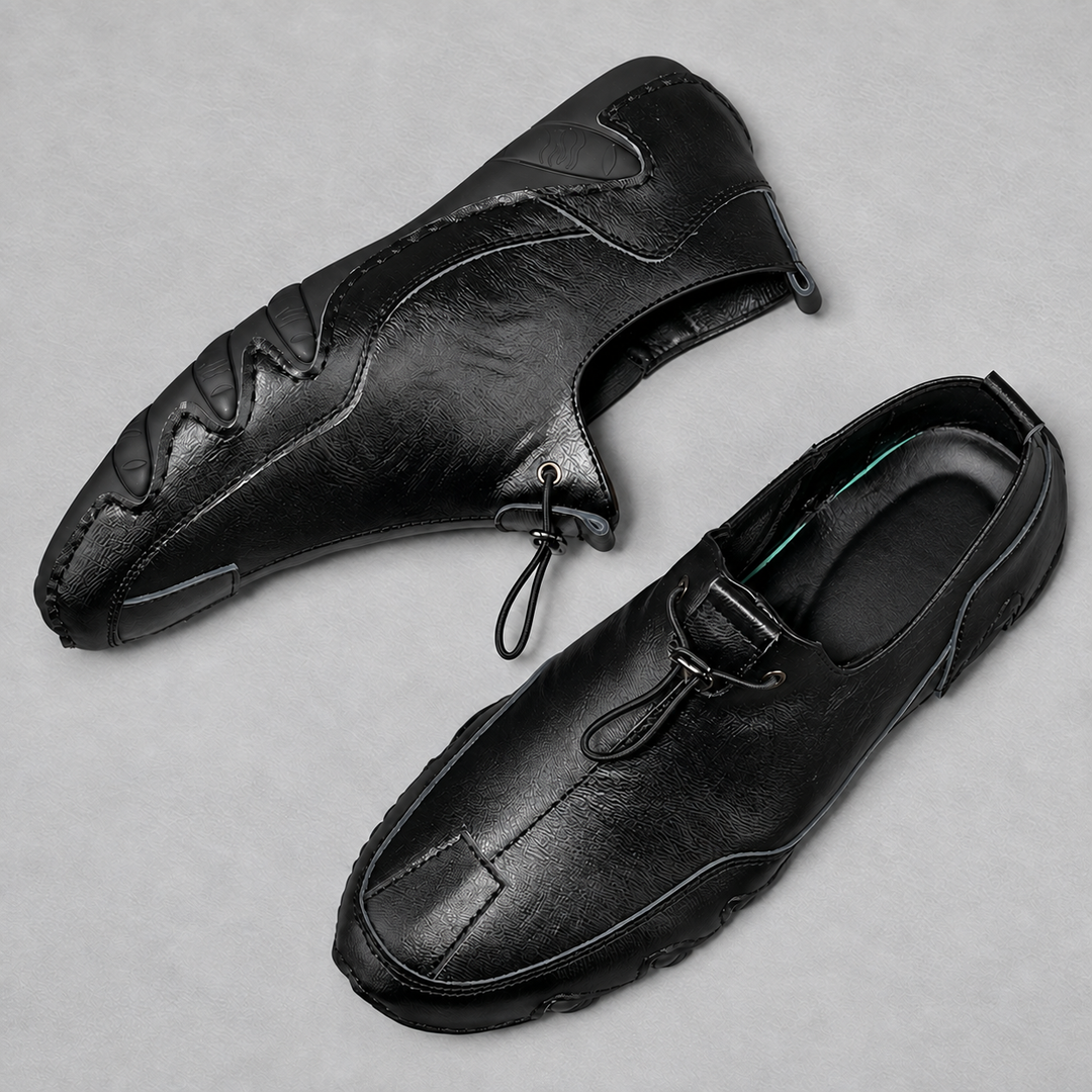 Heskey Leather Trainer