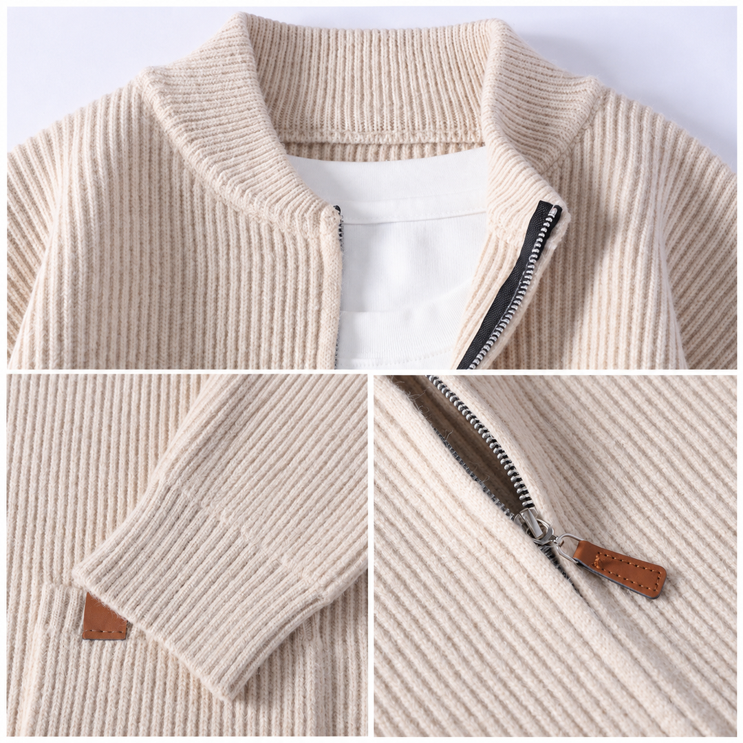 Bennett Ribbed Knit Jacket
