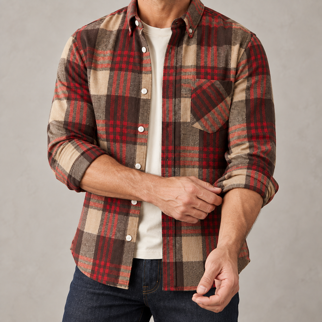 Briar Cotton Flannel Shirt