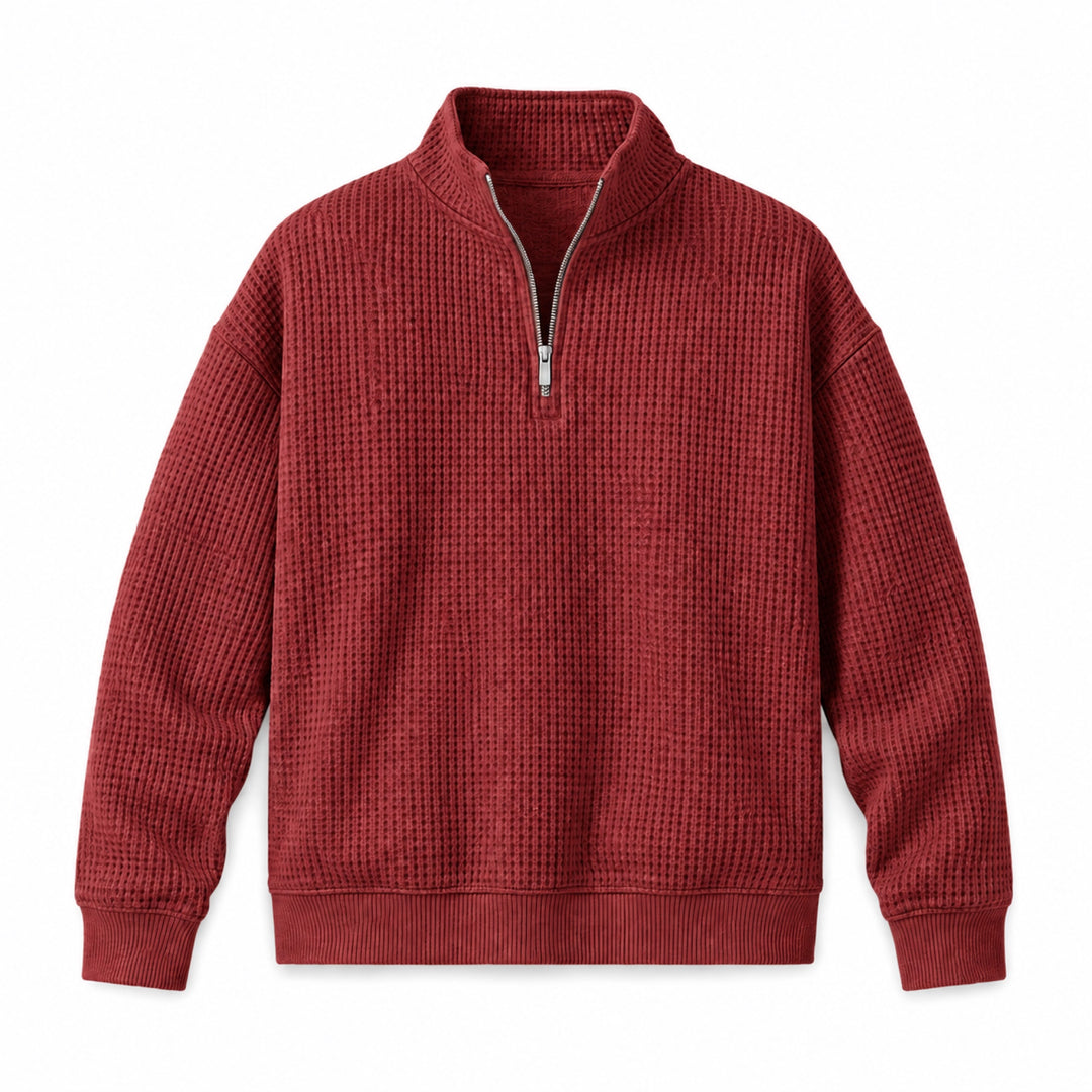 Alder Waffle Quarter Zip
