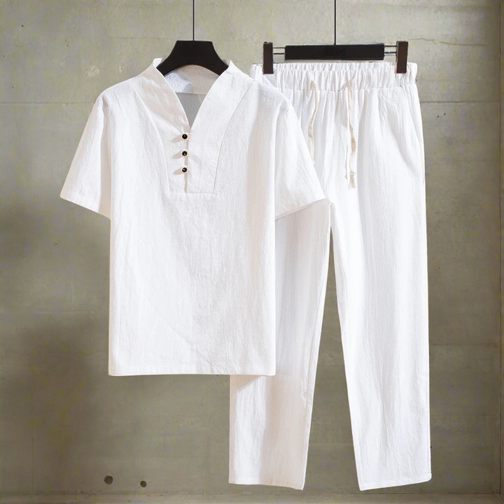 Capri Cotton-Linen Set