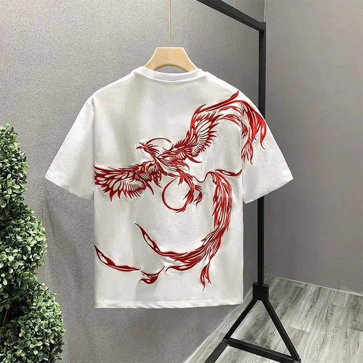 Phoenix Embroidered T-shirt