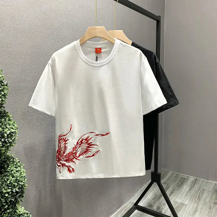 Phoenix Embroidered T-shirt