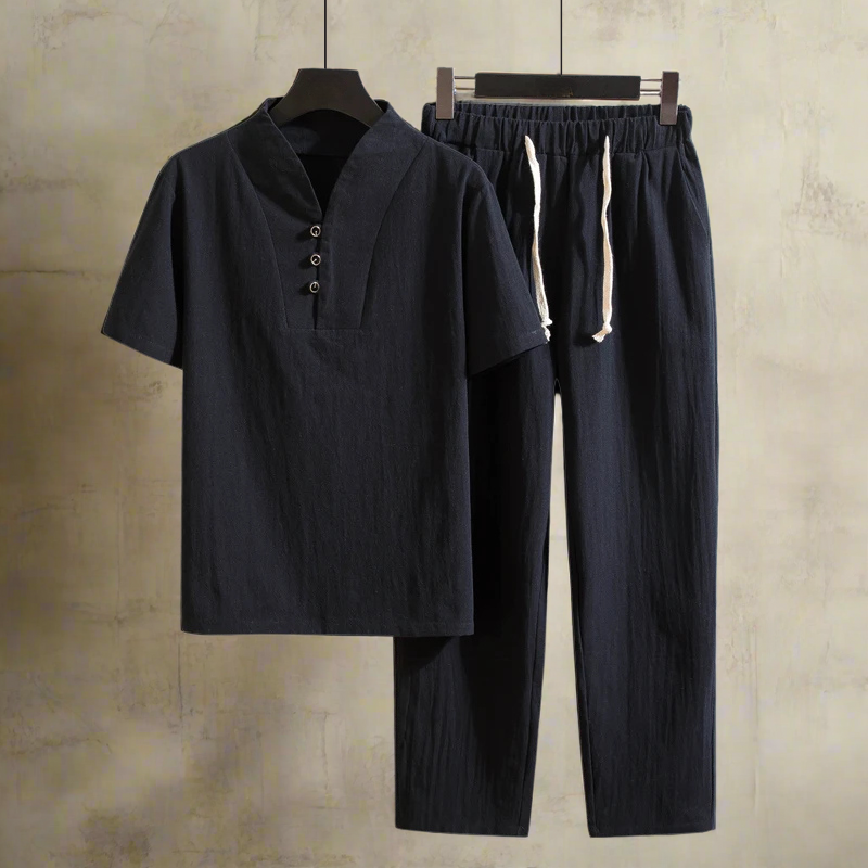 Capri Cotton-Linen Set