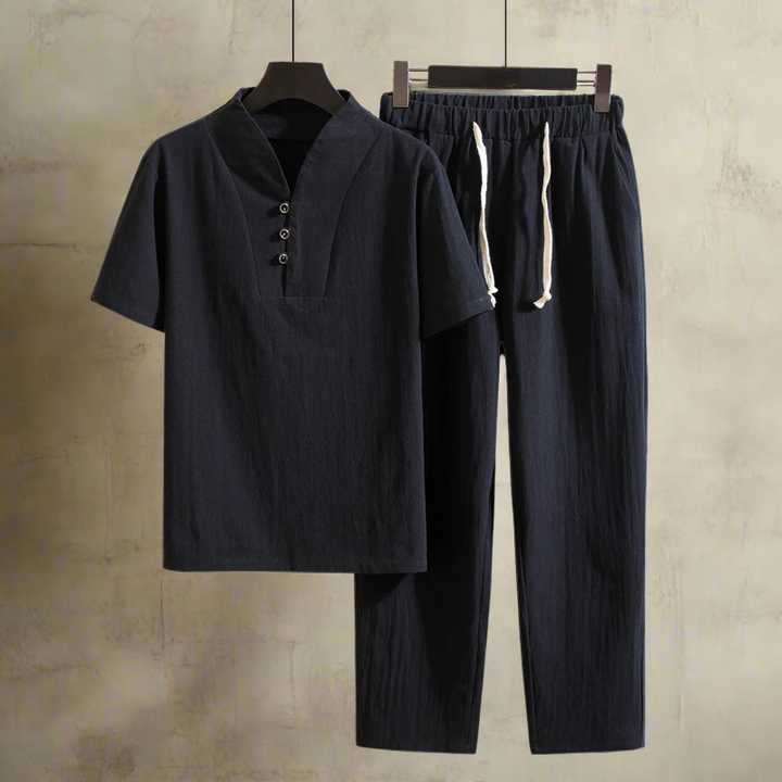 Capri Cotton-Linen Set