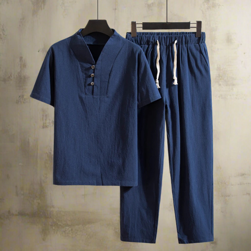 Capri Cotton-Linen Set