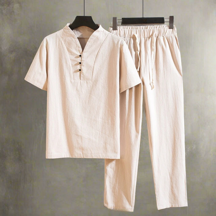 Capri Cotton-Linen Set