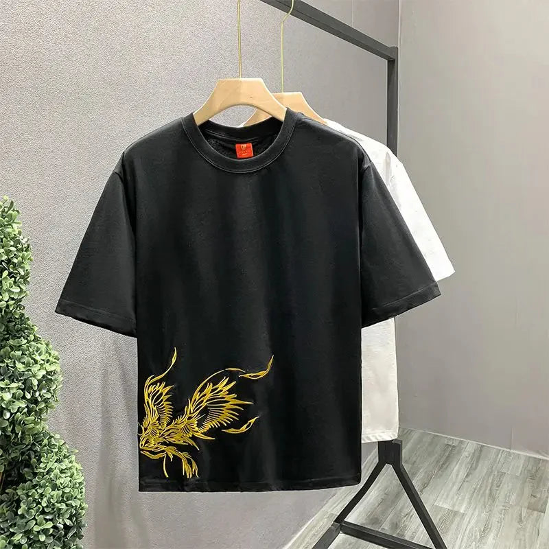 Phoenix Embroidered T-shirt