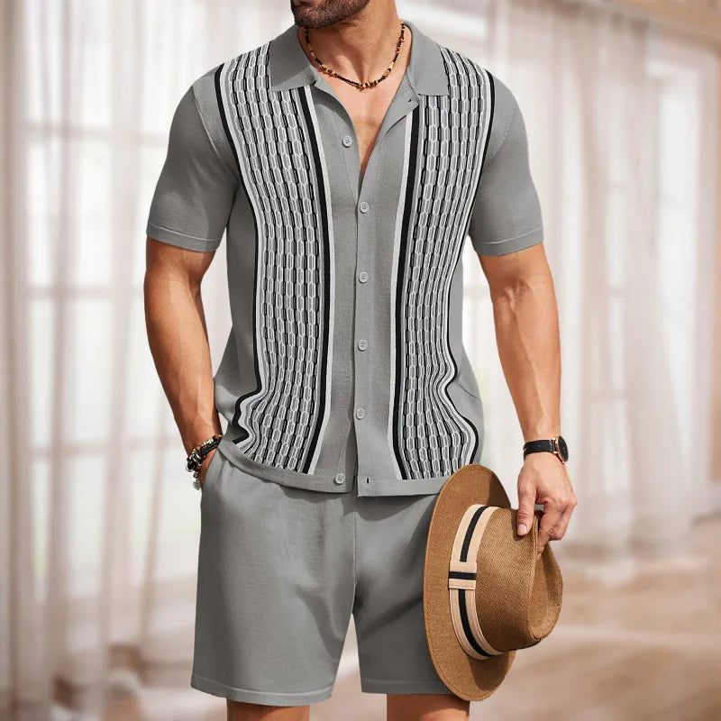 Sunset Shore™️ Men's Two-piece Set