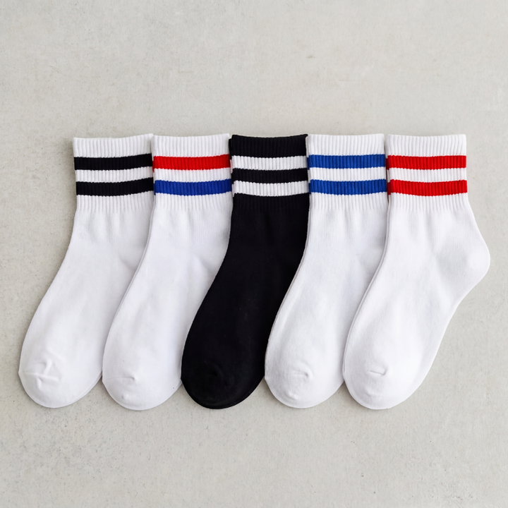 Varsity Stripe Crew Sock