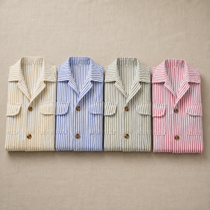Sinclair Striped Overshirt