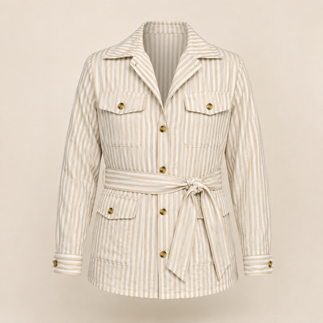 Sinclair Striped Overshirt