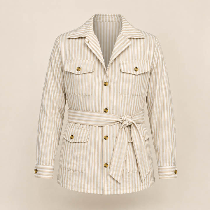 Sinclair Striped Overshirt