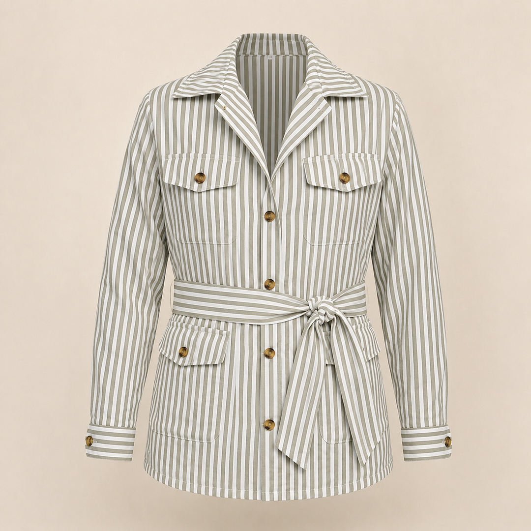 Sinclair Striped Overshirt