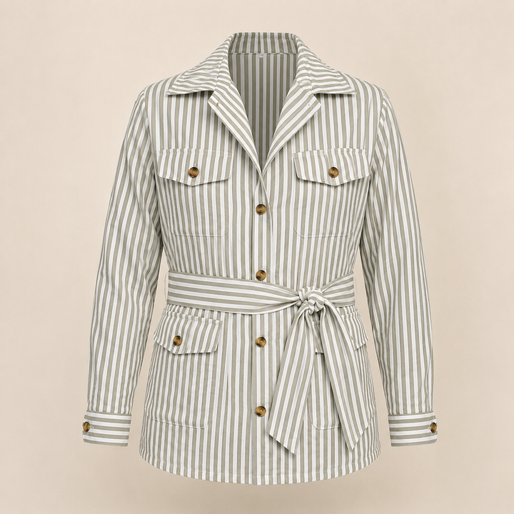 Sinclair Striped Overshirt