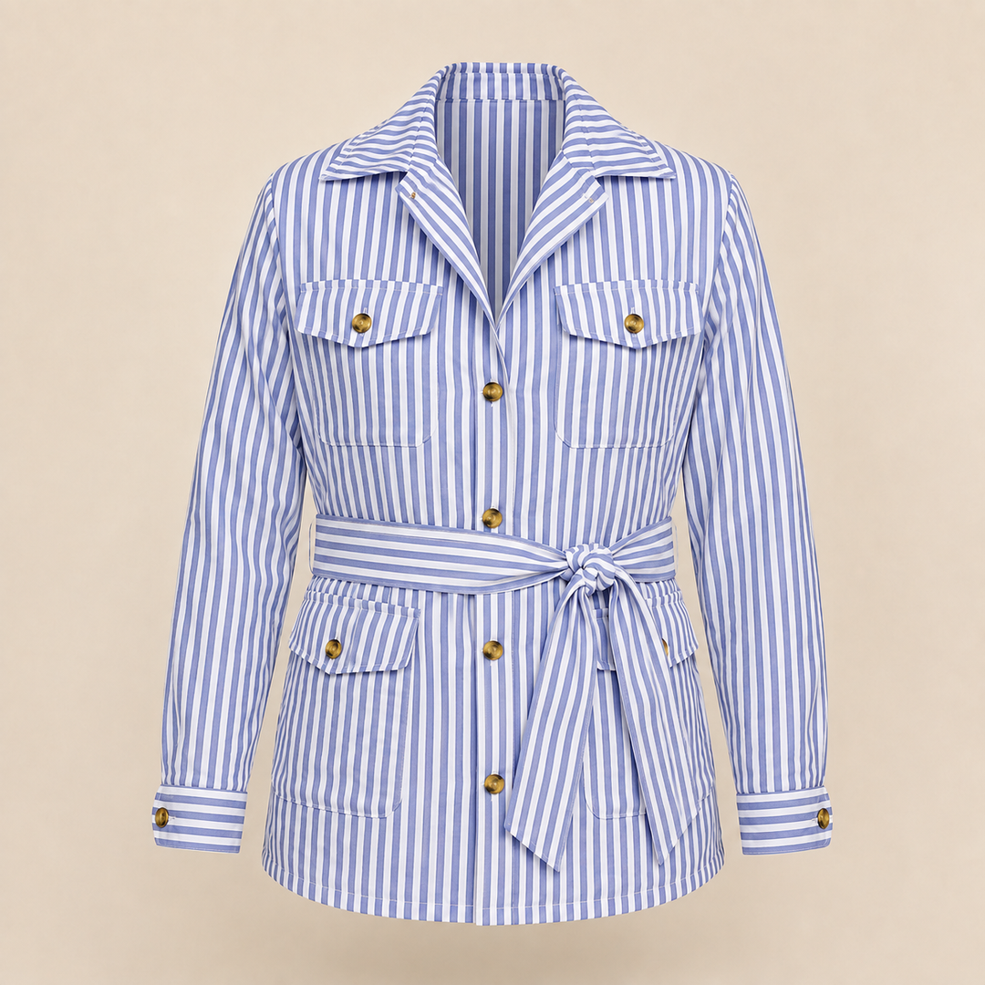 Sinclair Striped Overshirt