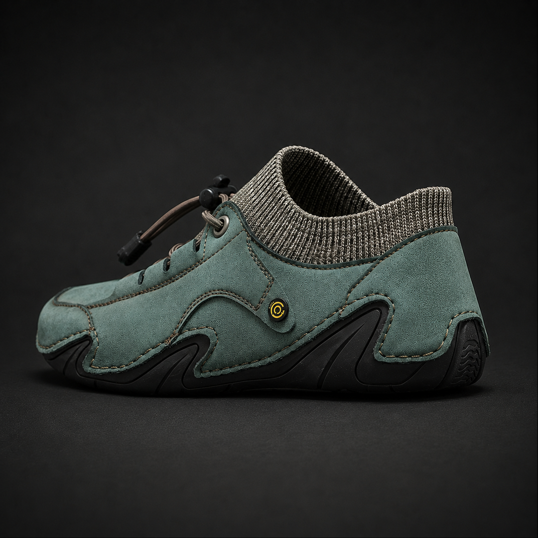 Rhodes Leather Trainer
