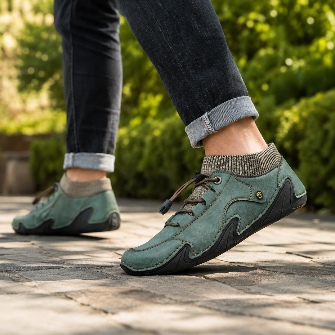 Rhodes Leather Trainer