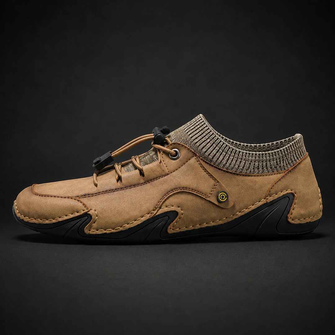 Rhodes Leather Trainer