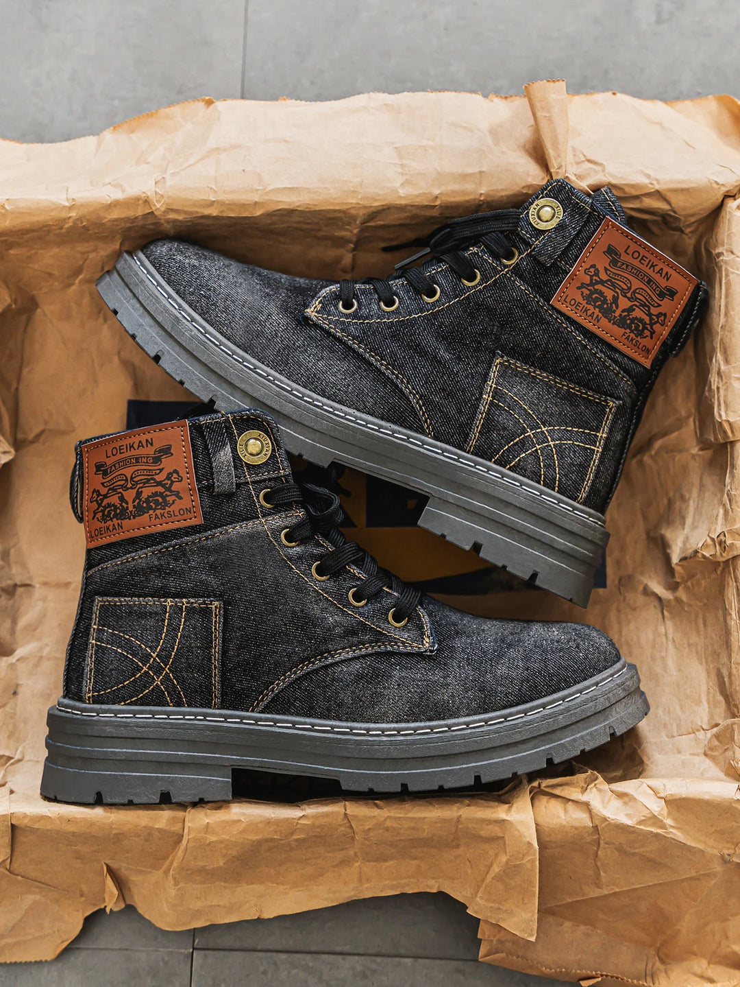 Grayson Denim Boot