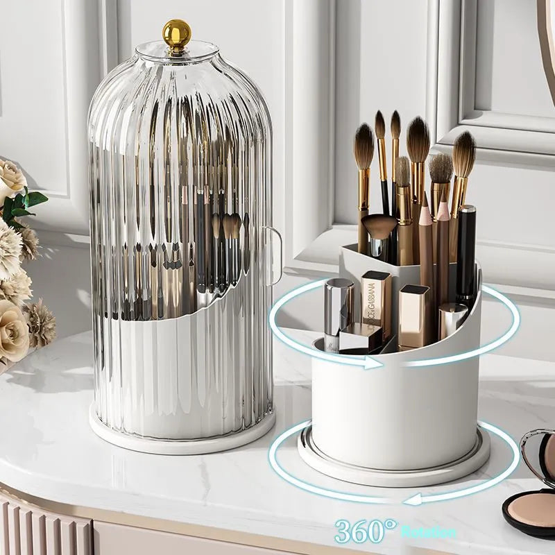 SpinGlam™ 360° Makeup Organizer