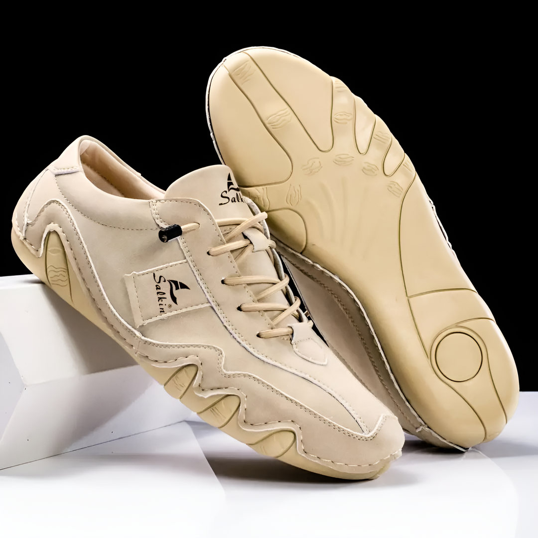 Halden Leather Trainer