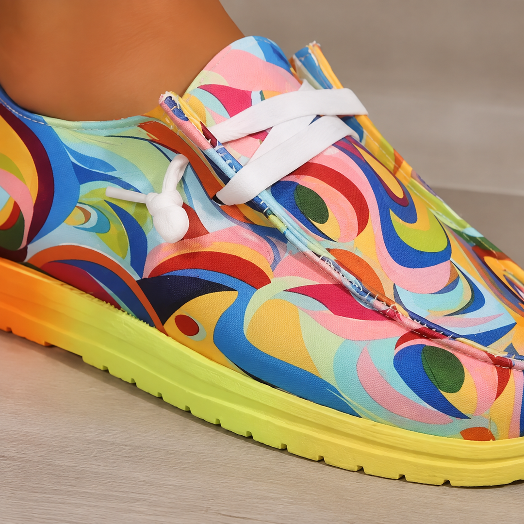 Leila Canvas Low-Top Sneaker — product view 1