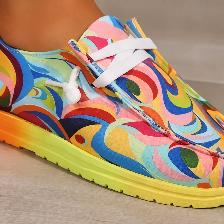 Leila Canvas Low-Top Sneaker — product view 1