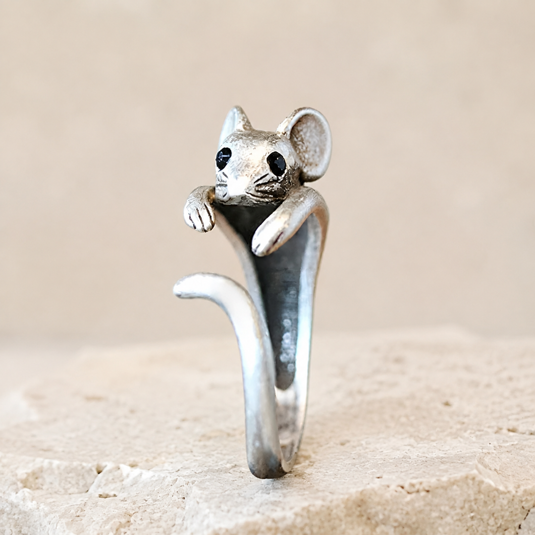 Ringatouille mouse ring — front detail