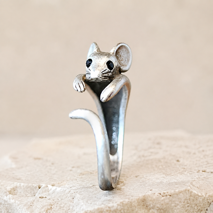 Ringatouille mouse ring — front detail