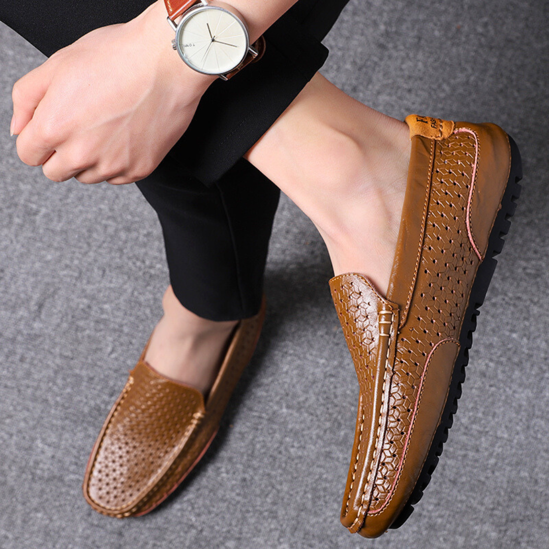 Venetie™️ Genuine Leather Breathable Loafer