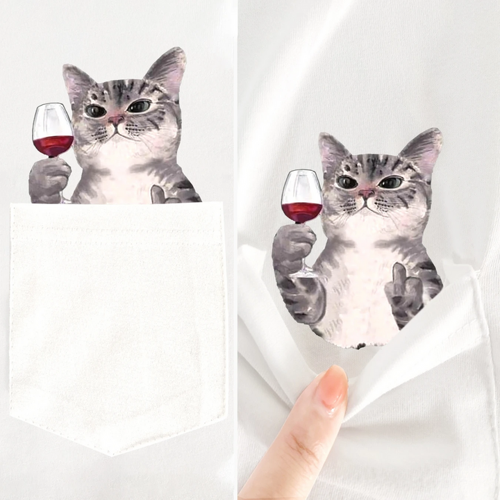 Catitude™️ Pocket T-Shirt