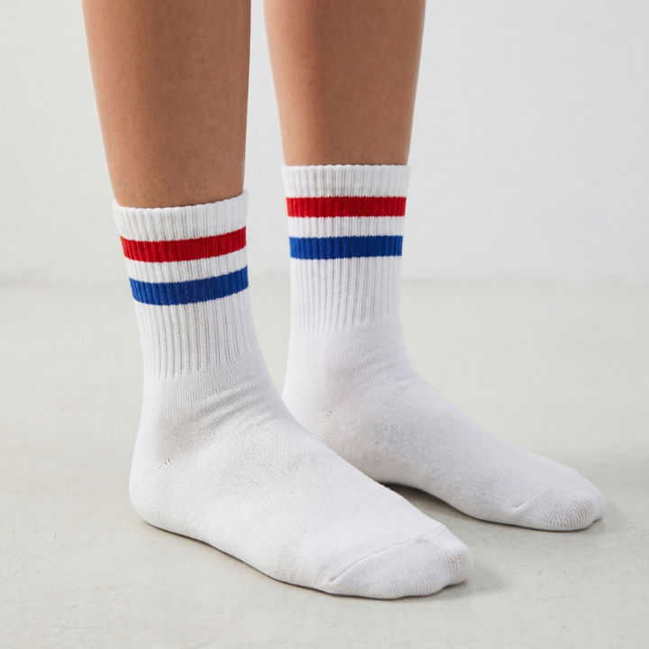 Varsity Stripe Crew Sock