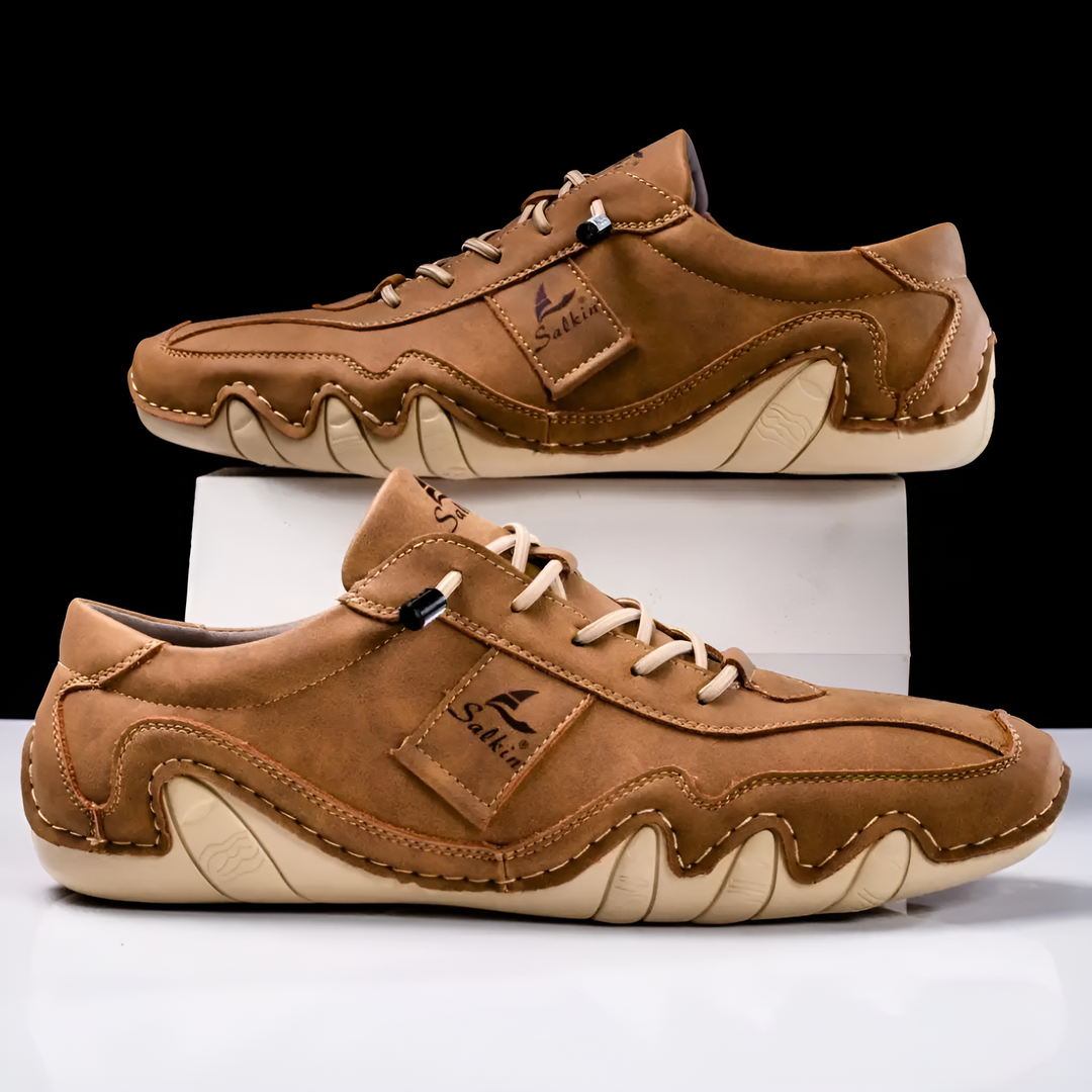 Halden Leather Trainer