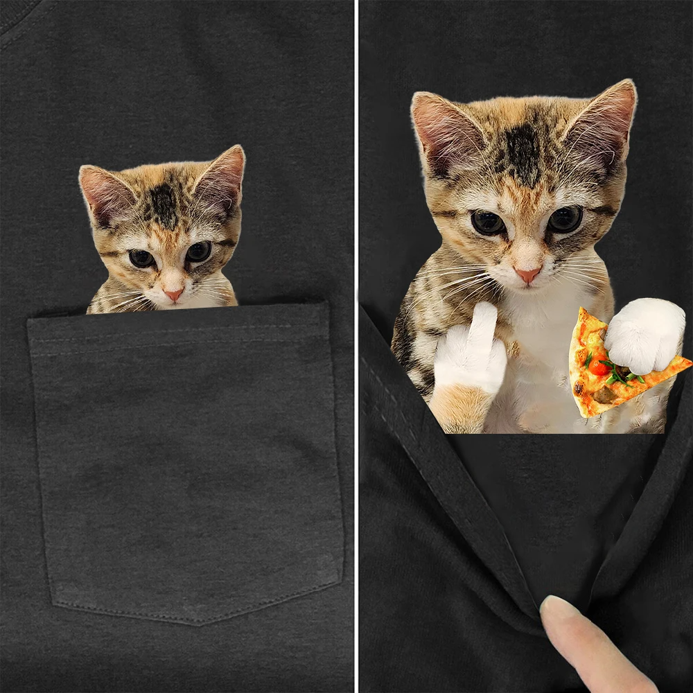 Catitude™️ Pocket T-Shirt