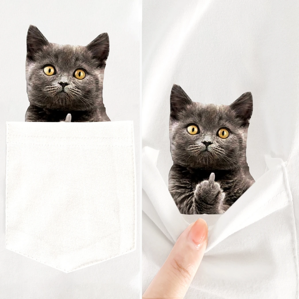 Catitude™️ Pocket T-Shirt