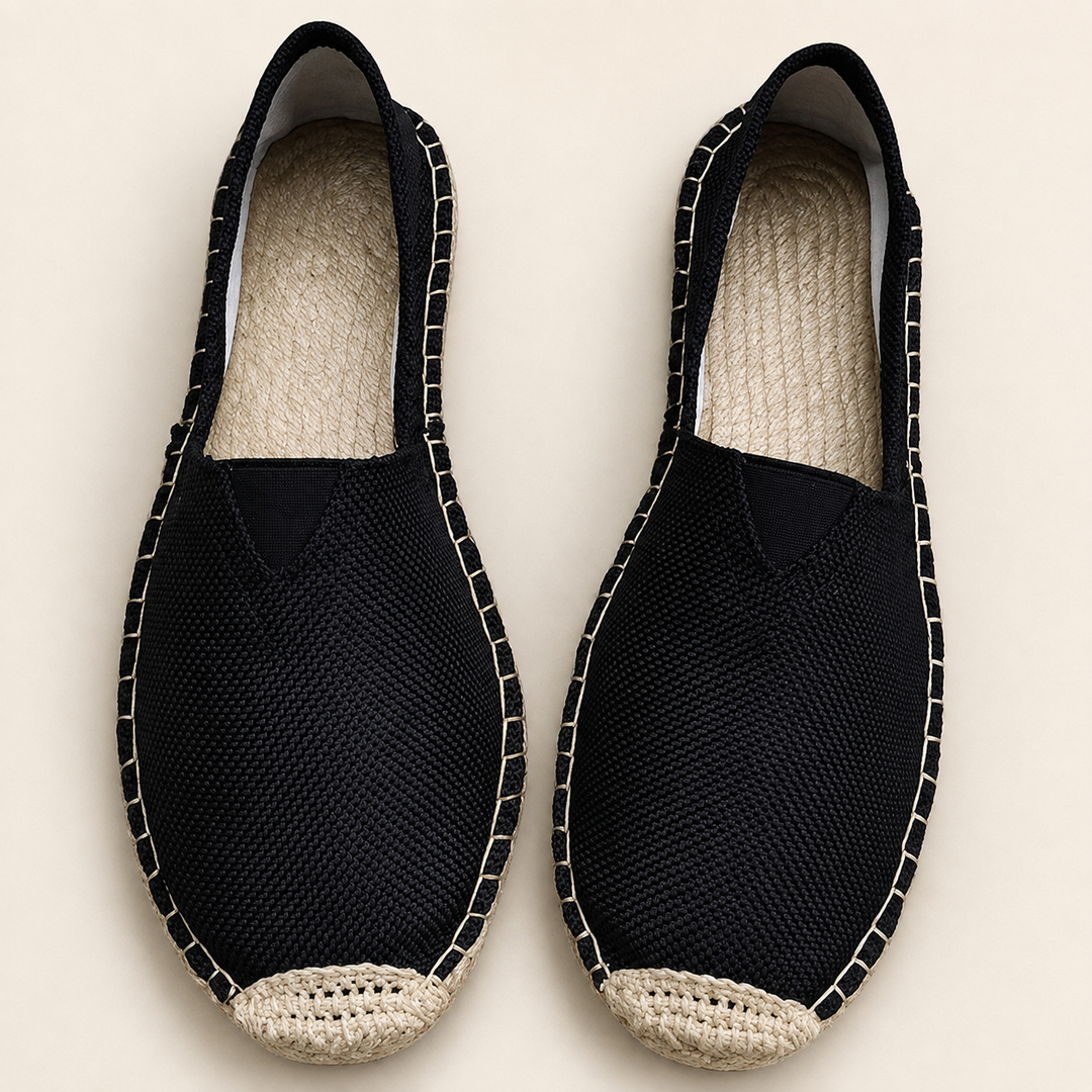 Sorrento Espadrille in black