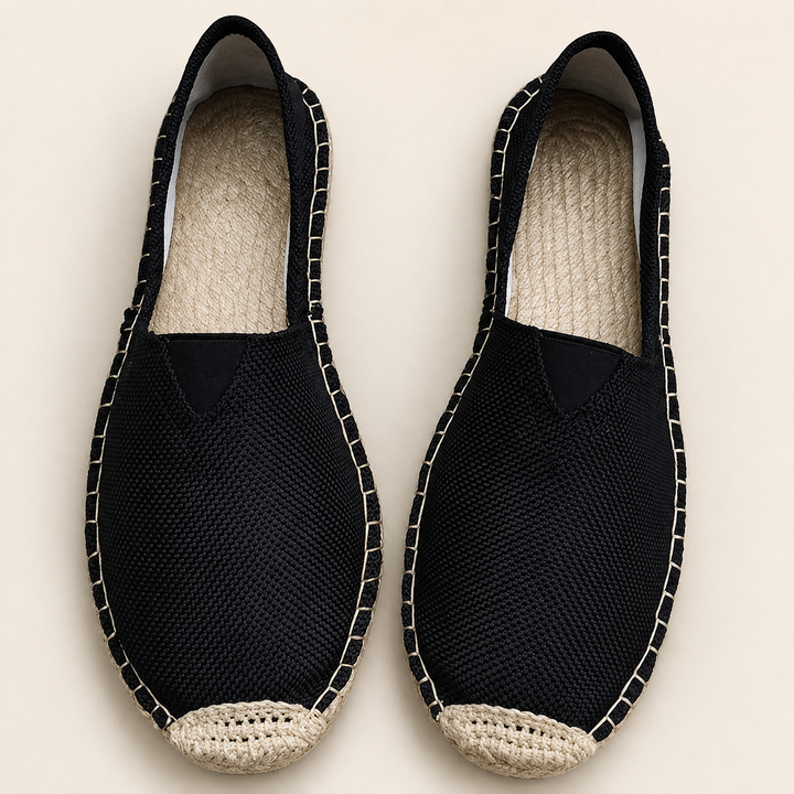 Sorrento Espadrille in black